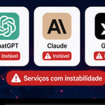 ChatGPT, Claude e Grok ficam instáveis ao mesmo tempo: o que está acontecendo?
