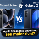 iPhone dobrável vs Galaxy Z Fold 8: Apple finalmente encontrou seu maior rival?